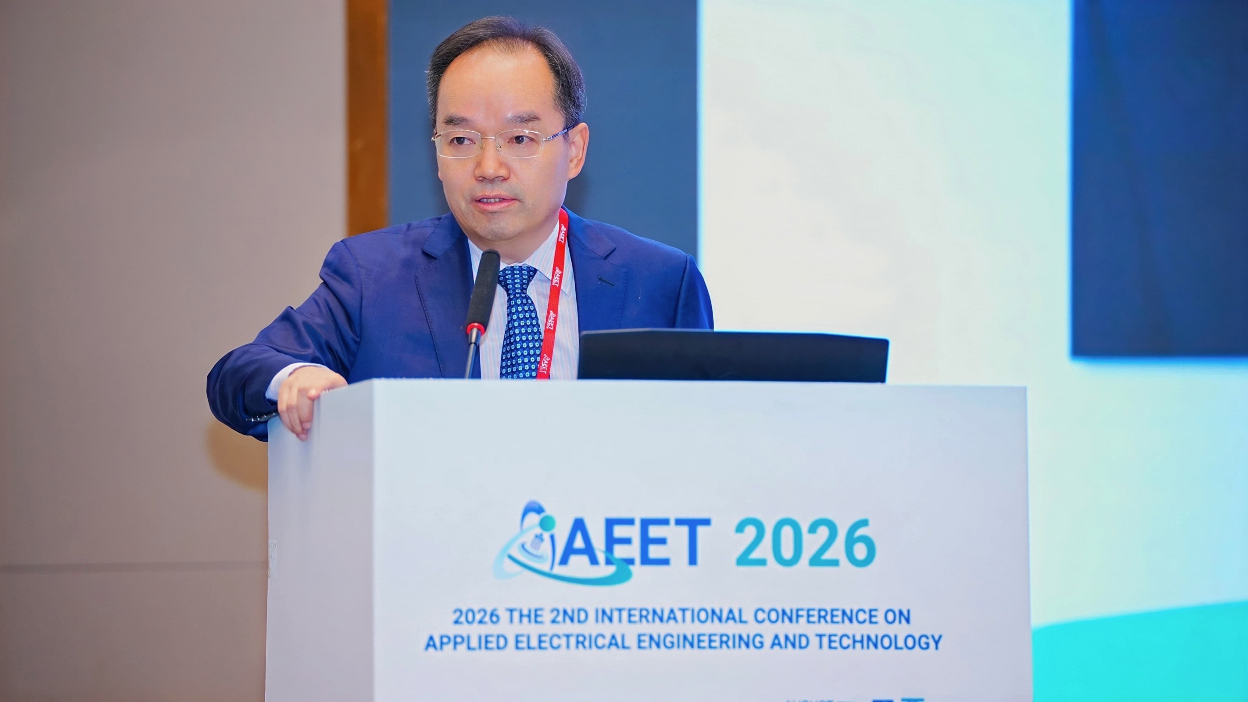 Opening address by Shengwei Mei